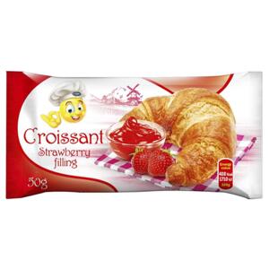 Croissant s jahodovou náplní Srawberry 50g