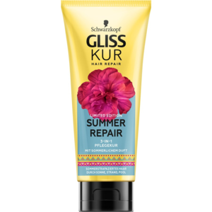 Gliss Kur Summer Repair 3v1 maska na vlasy namáhané sluncem 100ml