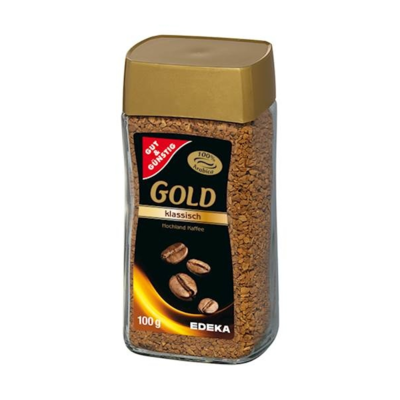 GG Gold rozpustná káva 100% Arabica 100g
