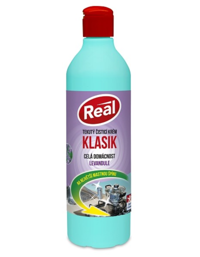 Real Classic levandule tekutý čisticí krém 600g