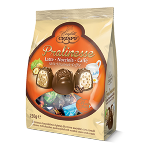 CRISPO italské pralinky mix různých druhů 250g 