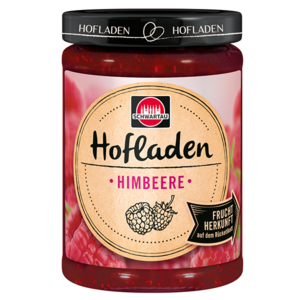 Schwartau Hofladen výběrová marmeláda z malin 200g