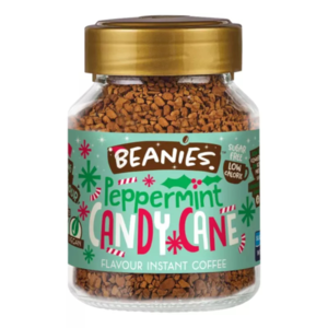 Beanies ochucená instantní káva Peppermint Candy Cane 50g